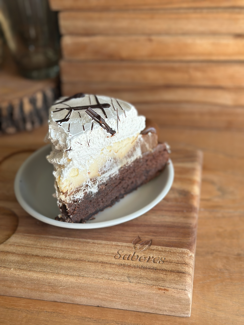 Brownie Matilda con merengue