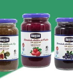 Mermelada sin azúcar x380gr Brucor
